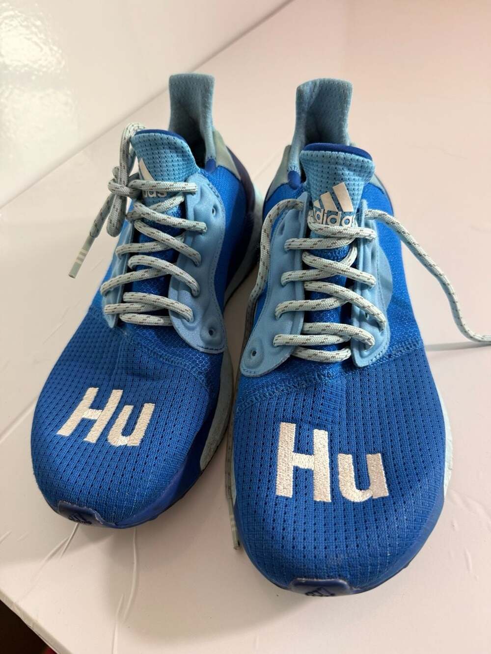 Adidas x Pharrell Williams Solar Hu Glide PRD Power Blue EF2377 Sneakers